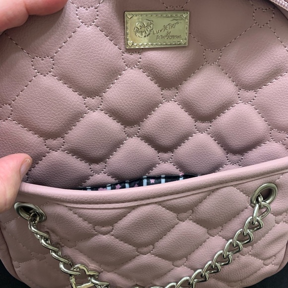 Luv Betsey by Betsey Johnson NWT quilted backpack - Picture 3 of 7